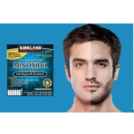 Minoxidil para Cabello y Barba Kirkland 60 ml Mi Tienda